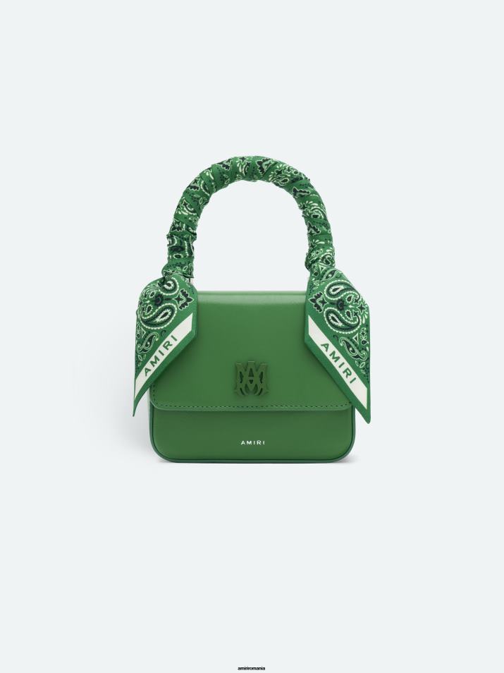 AMIRI sac verde 6T24T398 femei bandana micro ma