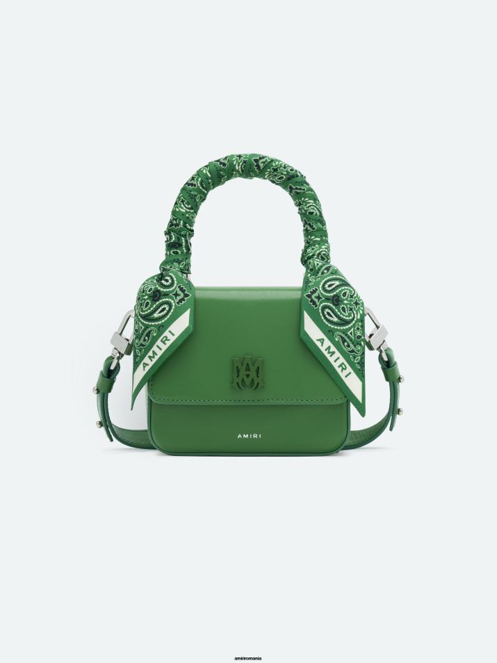 AMIRI sac verde 6T24T398 femei bandana micro ma