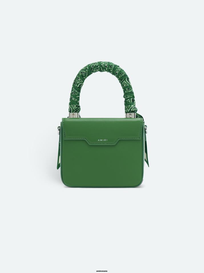 AMIRI sac verde 6T24T398 femei bandana micro ma