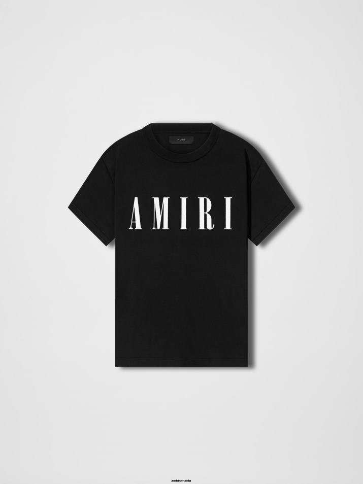 AMIRI îmbrăcăminte negru 6T24T254 femei tricou subțire